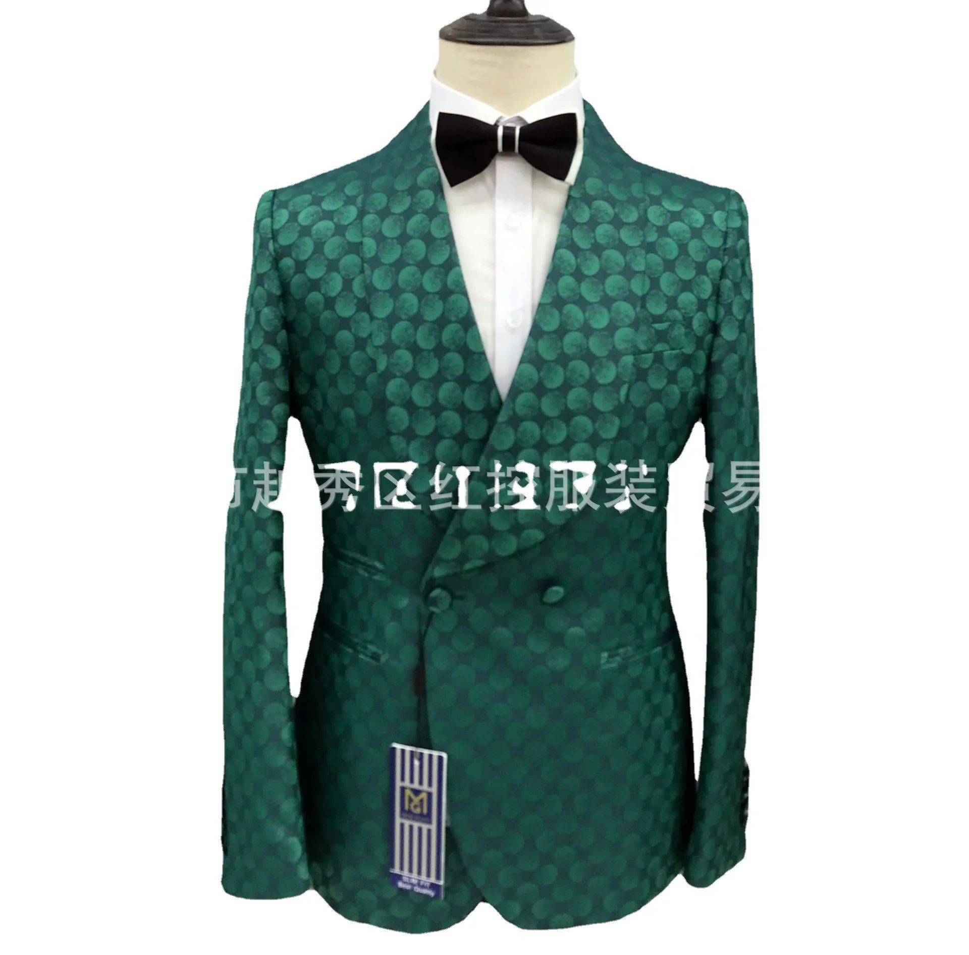 2024 New Autumn and Winter Men's Slim Fit Suit South Korean Fashion Suit 2 Pieces/Two Piece Wedding Groom Dress Top+Pants