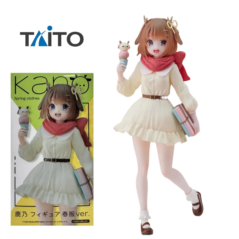 

In Stock Original TAITO Vtuber Kano Spring Clothes Anime Figure Model Collection Birthday Present Toy Gifts Doll Ornaments