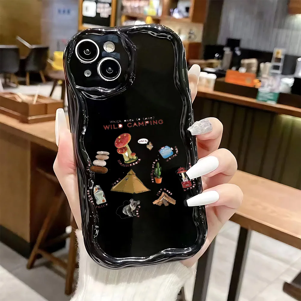 البرية التخييم للصدمات جراب هاتف آيفون 17 16 15 14 13 12 11 برو Xs ماكس الهواء 16e 7 8 6 6s زائد XR SE 2020 2022 غطاء #6