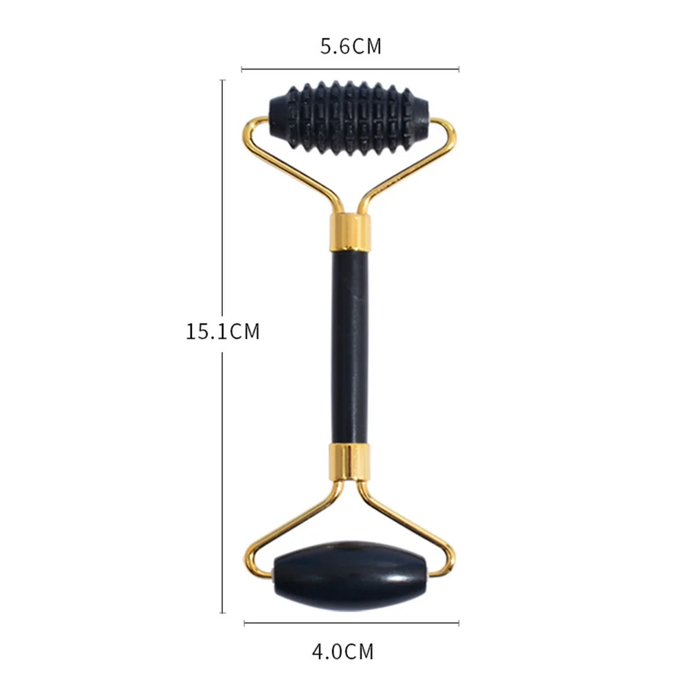 2 قطعة مدلك الوجه المحمولة حجر السج لمسة مريحة لصالونات التجميل استخدام مدلك الوجه أدوات تدليك الوجه