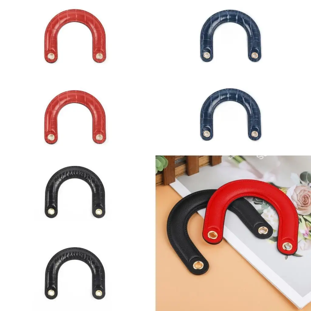 

X90D 2pcs Bag Handles Strap for DIY Shoulder Bag Handbag Handle Replacement Accessory