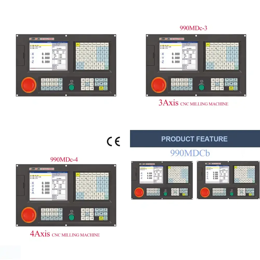 

990MDC-3 CNC Milling Controller for CNC Milling Machine 3 Axis Wood Carving CNC Motion Controller