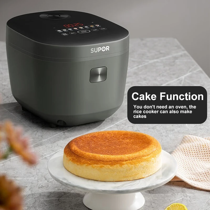 SUPOR 4L Rice Cooker with Picture Display Multi-function Menu Electric Cooker 220V Household Kitchen Appliances For 2-8 People