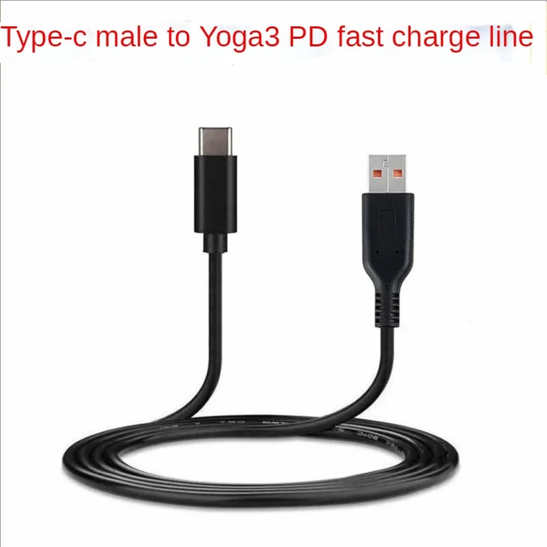 Кабель USB Type-C, 20 в, 700 А, кабель для быстрой зарядки для Lenovo Yoga3 Pro, Yoga4 Pro, Yoga 900S, Yoga 710 S, Miix700 1,8, зарядный шнур, м