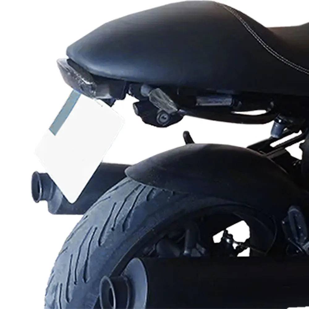 Apto para ducati monster 400 620 695 750 800 900 1000 s2 s2r s4 s4r suporte da placa de licença traseira cauda arrumado fender eliminador