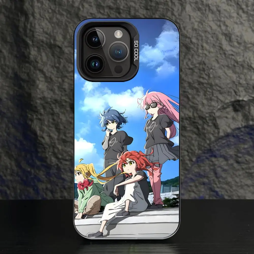 Anime Cool Bocchi the rock Phone Case IMD Colorful Silver Suitable soft case for iPhone 17 16 15 14 13 12 11 Pro Max view 3