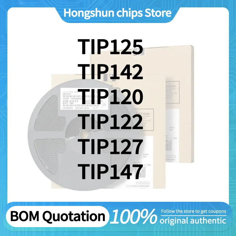 TIP147 TIP127 TIP122 TIP142 TIP125 TIP120 Sturdy plastic housing