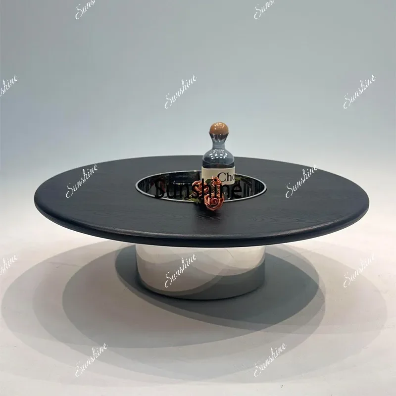 

Italian minimalist living room modern minimalist light luxury high-end coffee table