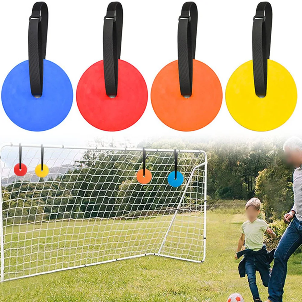 

Adjustable Target Target Disc Accurate Shot Practice Adjustable Strap Corner Goal Placement Header Practice Kit