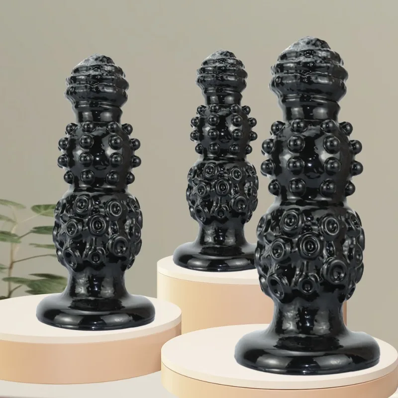 Alien Tentacle Shape Massage Rod Extra Thick Oversized Raised Texture Body Massager Relaxation Wellness Accessory