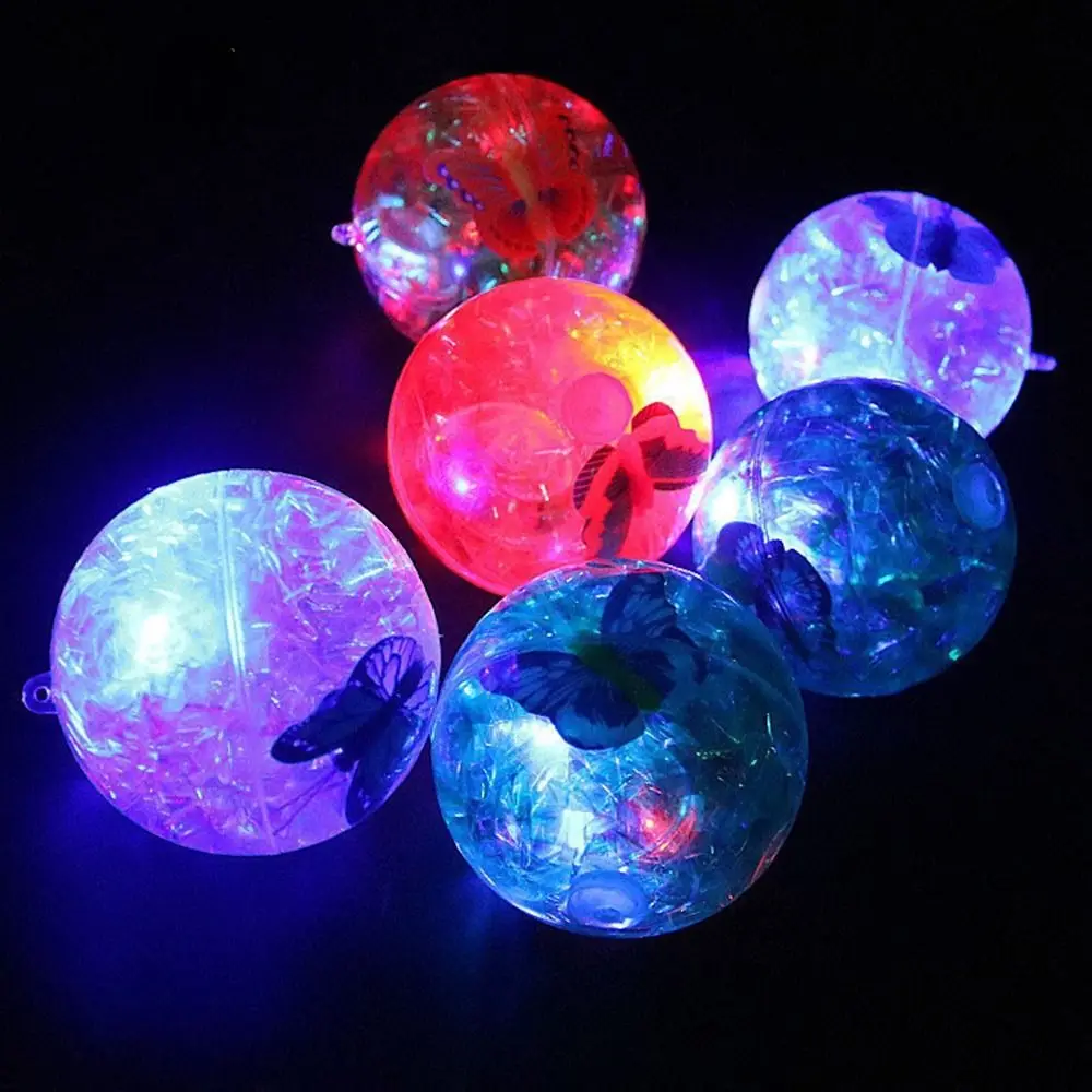 Nieuwe Kleurrijke Flash Jumping Ball Multistyles Interactieve Gloeiende Bouncy Ball Gift Kinderen Lichtgevend Speelgoed