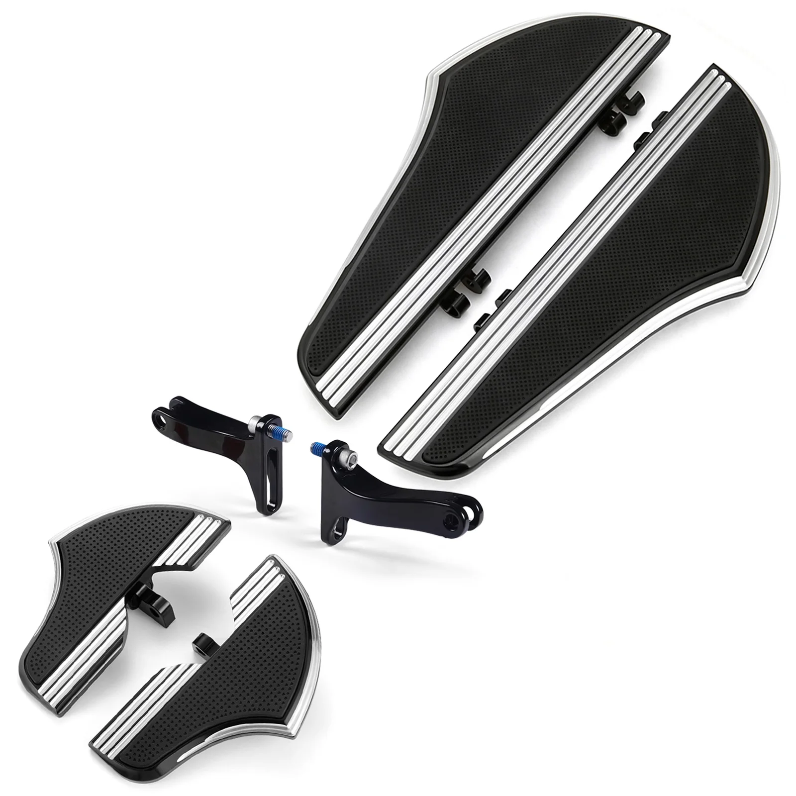 

STLF Defiance Rider Passenger Footboards for Electra Glide Roadking Special 1980-up Touring