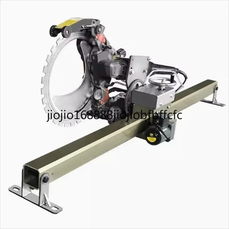 Suitable for  Single Track Concrete Automatic Saw Brick Cutter Circular Saw Wall Slotting Groving with Saw Blade and Rolling Pul