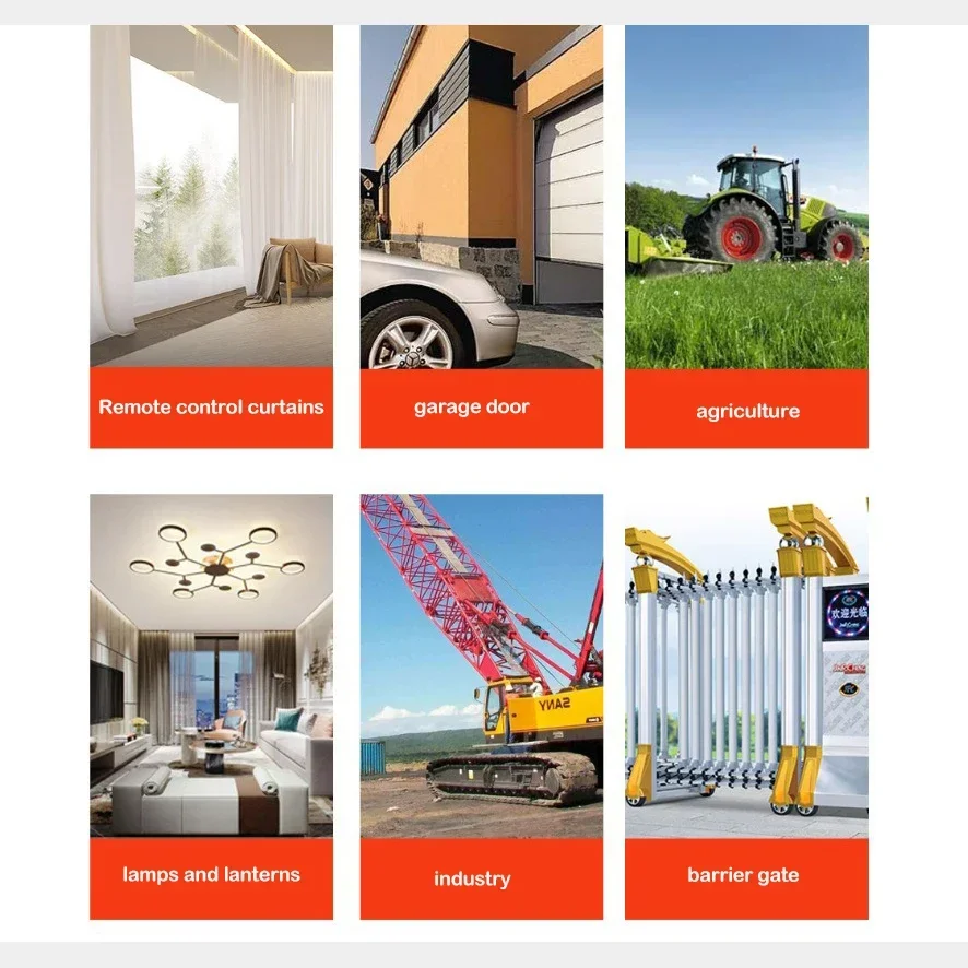 433MHZ 433.92MHZ Universal Garage Door Opener Remote Control 433MHZ Clone Learning Rolling Code Duplicator For Gate Garage Door