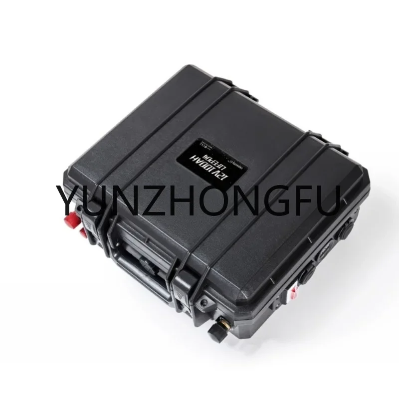 12V LiFePO4 Battery Pack 100Ah Lithium Battery 200Ah with BMS Rechargeable Waterproof Marine RV Outdoor Backup Solar Inverter