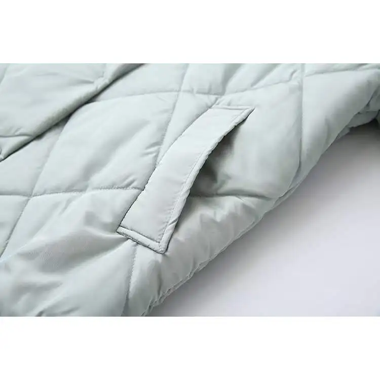 Faionable Long Cotton Jaet Donna Autunno Inverno Nuovo arrivo Due colori ZR Sle Pendolarismo Fibra di poliestere Thiened