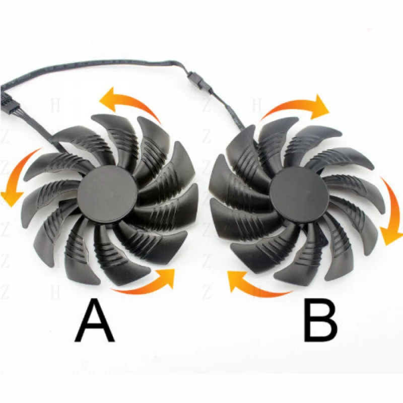 Z  Cooling Fan For Gigabyte RX580 RX 580 Aorus GPU Graphics Card  PLD09210S12HH