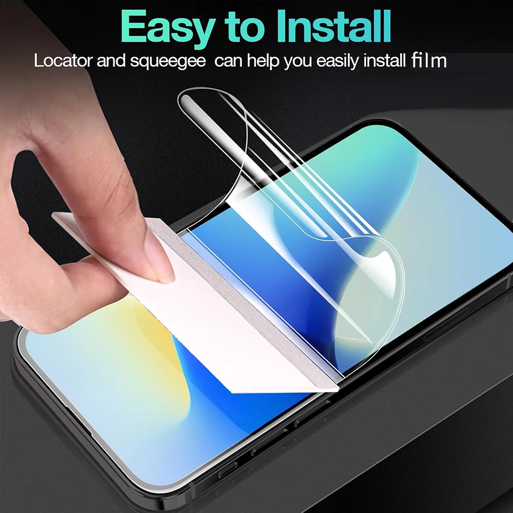 Glänzende Hydrogel-Displayschutzfolie für Samsung Galaxy Z FLIP 7 6 7FE Vordere Abdeckung TPU-Schutzfolie für Galaxy Z Flip 6 Flip7 FE – Detail 1