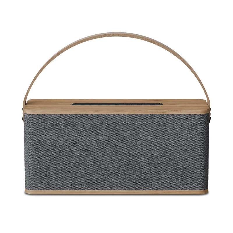 2025 nueva fábrica personalizar altavoz de sonido de madera Retro portátil inalámbrico BT 5 altavoz caja altavoces de sonido