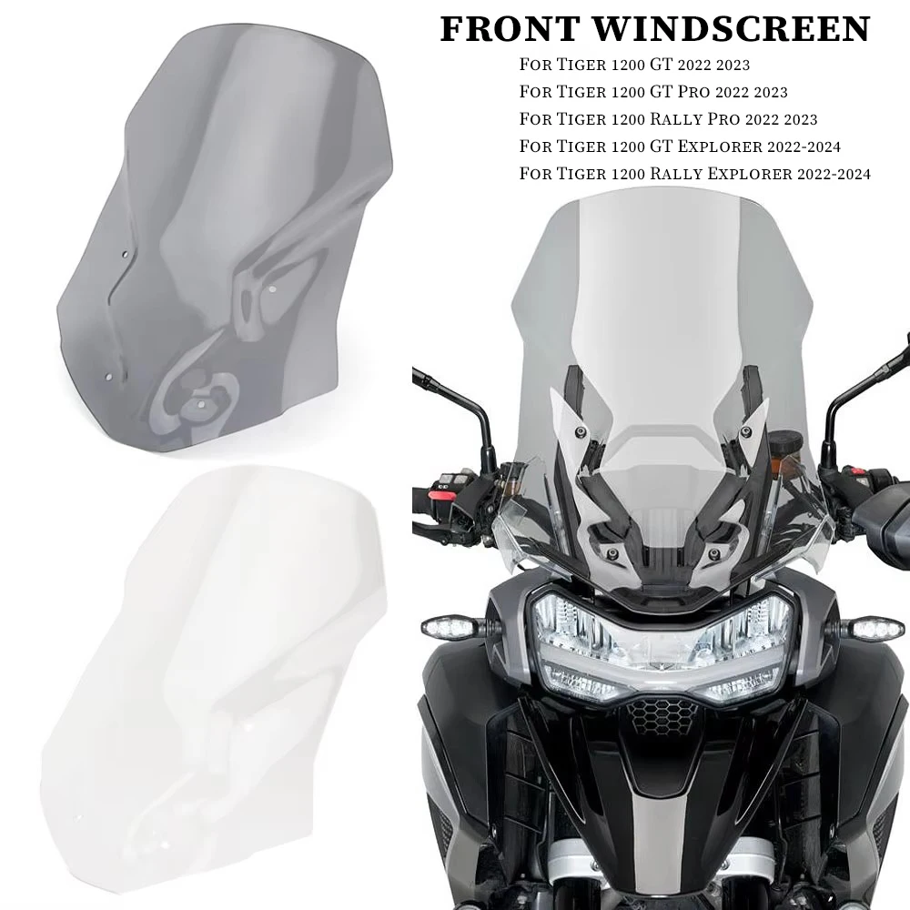 

Motorbike Accessories Front Windscreen Deflector For Tiger1200 GT Pro Tiger 1200 GT/GT Explorer/Rally Pro/Rally Explorer 2022-