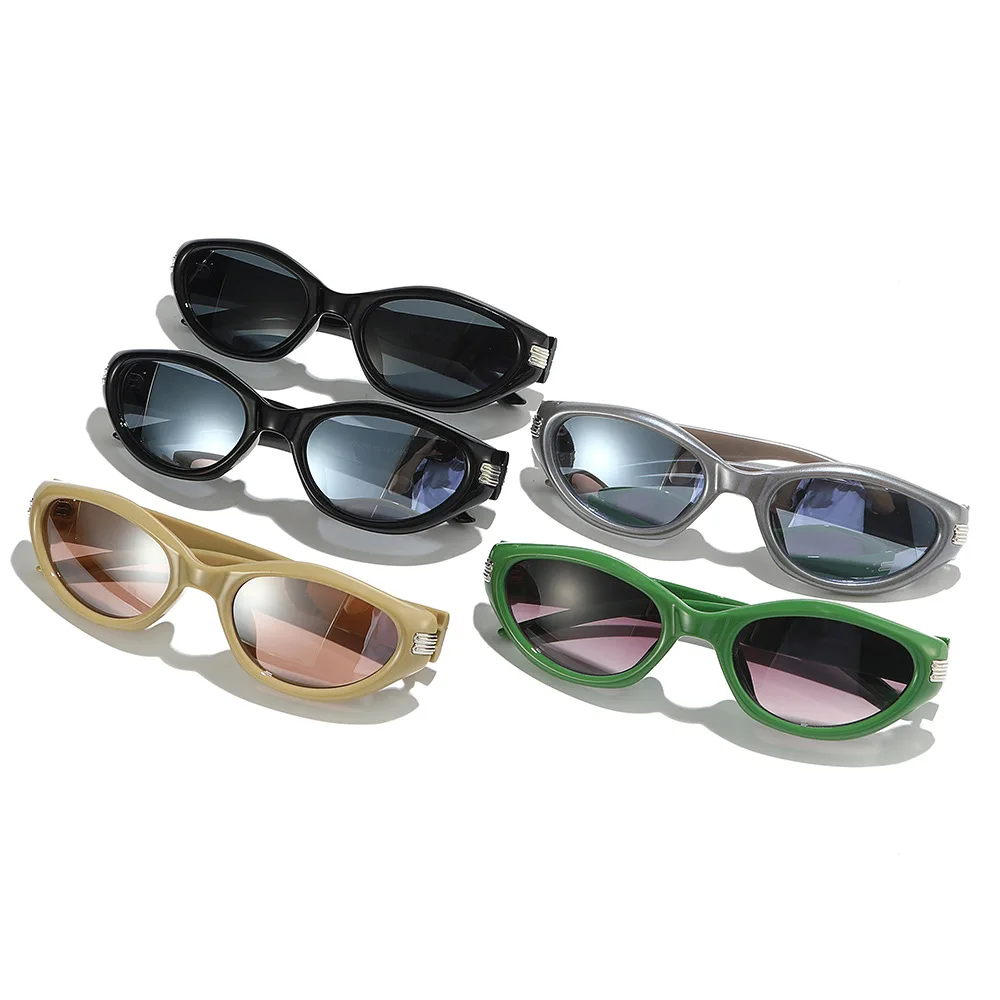 Cat Eye Vorm Dames Zonnebril Vintage Retro Stijl Uv Bescherming Sunglass Mannen Vrouwen Vissen Wandelen Man Zon Glas