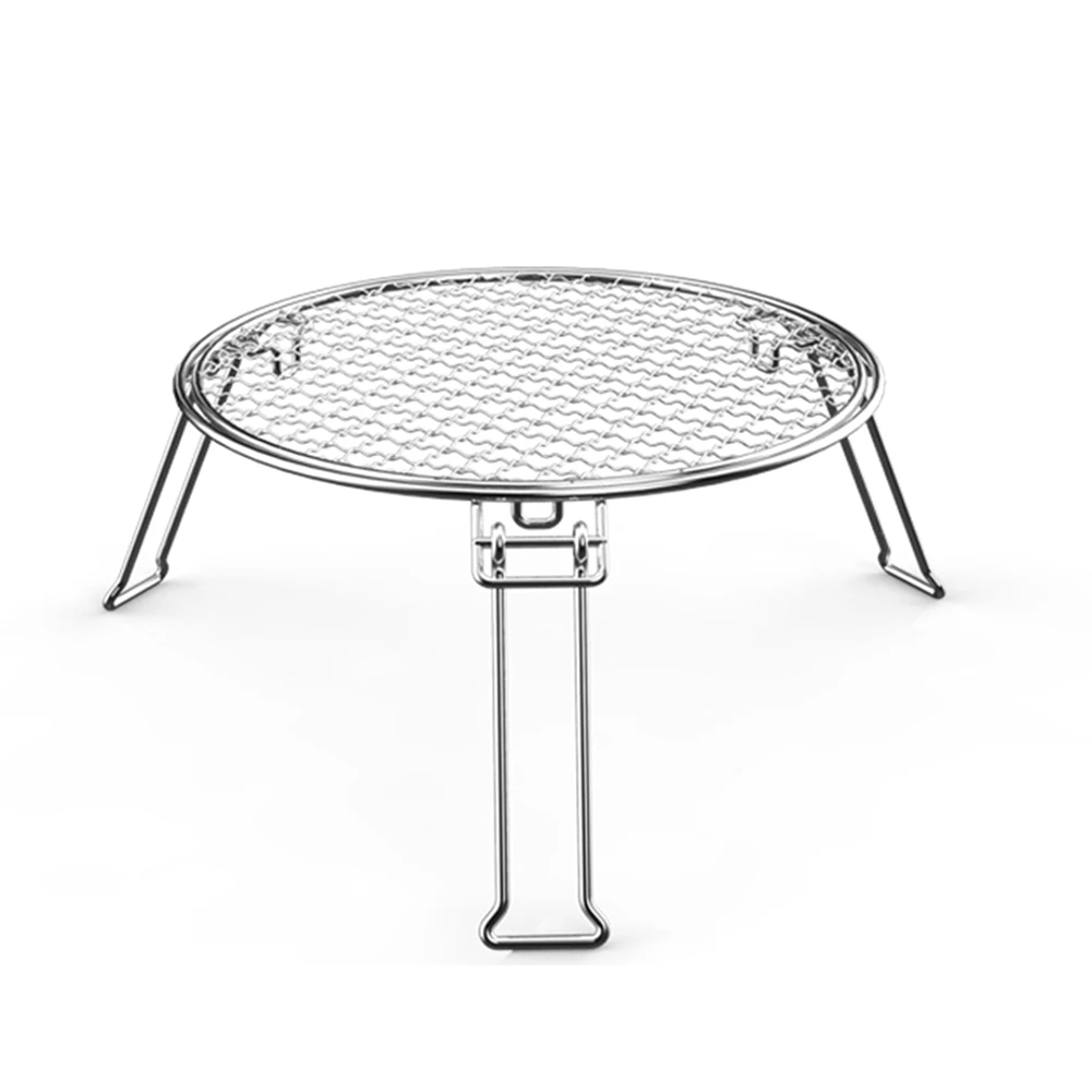 

Lightweight Folding Campfire Rack Designed For Easy Transport And Storage While Maintaining Stability During Use