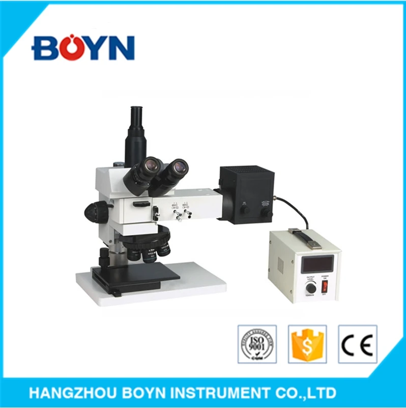 XJP-607 Industrial Brightness Adjustable infinite-optical system metallurgical microscope with Double layer mechanical stage