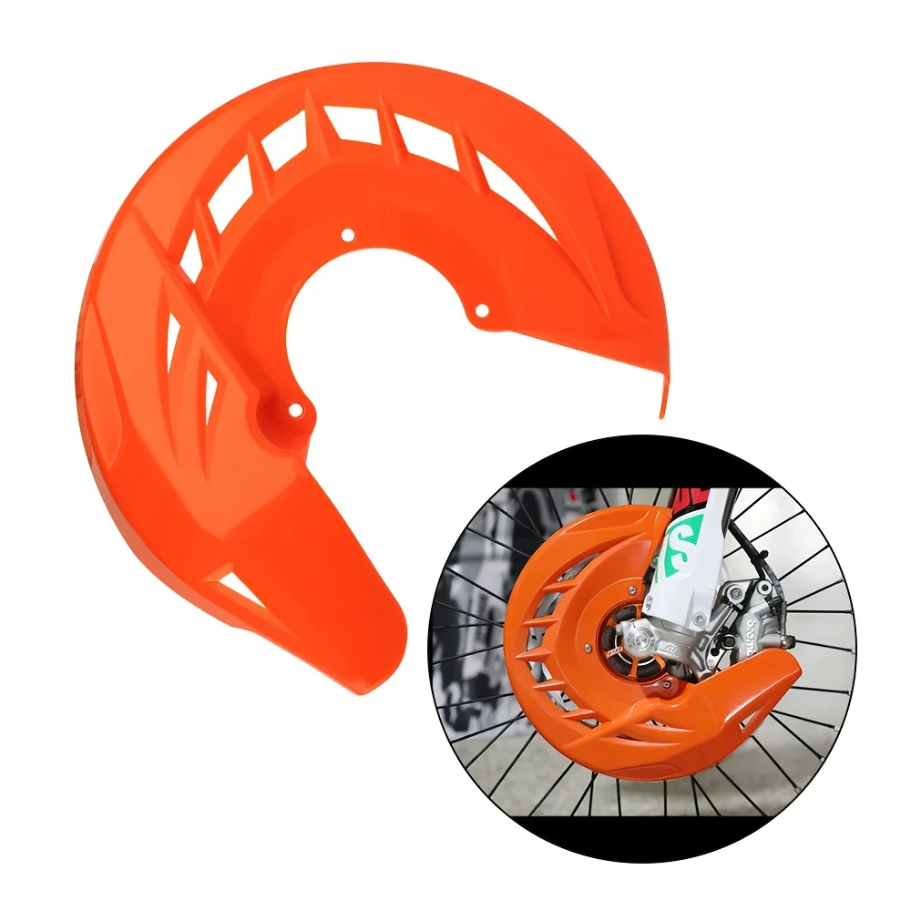 

Защита переднего тормозного диска с ЧПУ для мотоцикла, крышка тормозного ротора, подходит для KTM 125-400 450 530 SX SXF XC XCF EXC EXCF TC FC 2015-2025