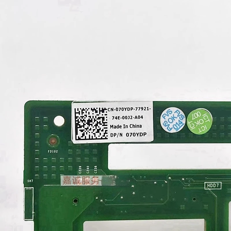 لديل T320 T420 T620 T430 T630 القرص الصلب لوحة الكترونية معززة 3.5 بوصة 8 موقف القرص M05TM 70YDP المستخدمة