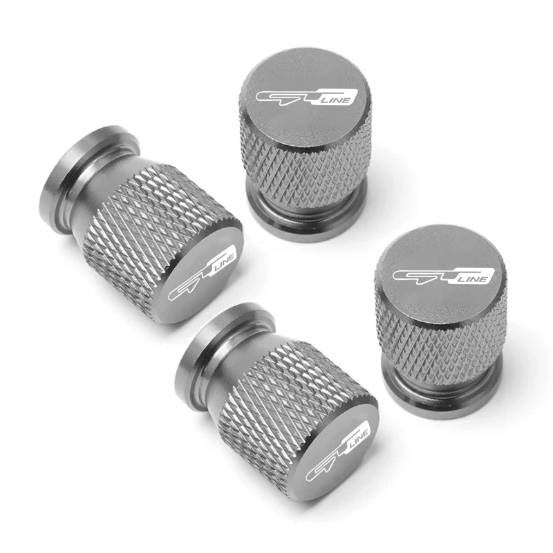 Bouchons de Valve de pneu de roue de voiture, couvercles de tige de pneu, Airdust étanche, 4 pièces, pour Kia GT GT line Ceed Forte RIO STINGER Seltos K3 KX5 K4 K5