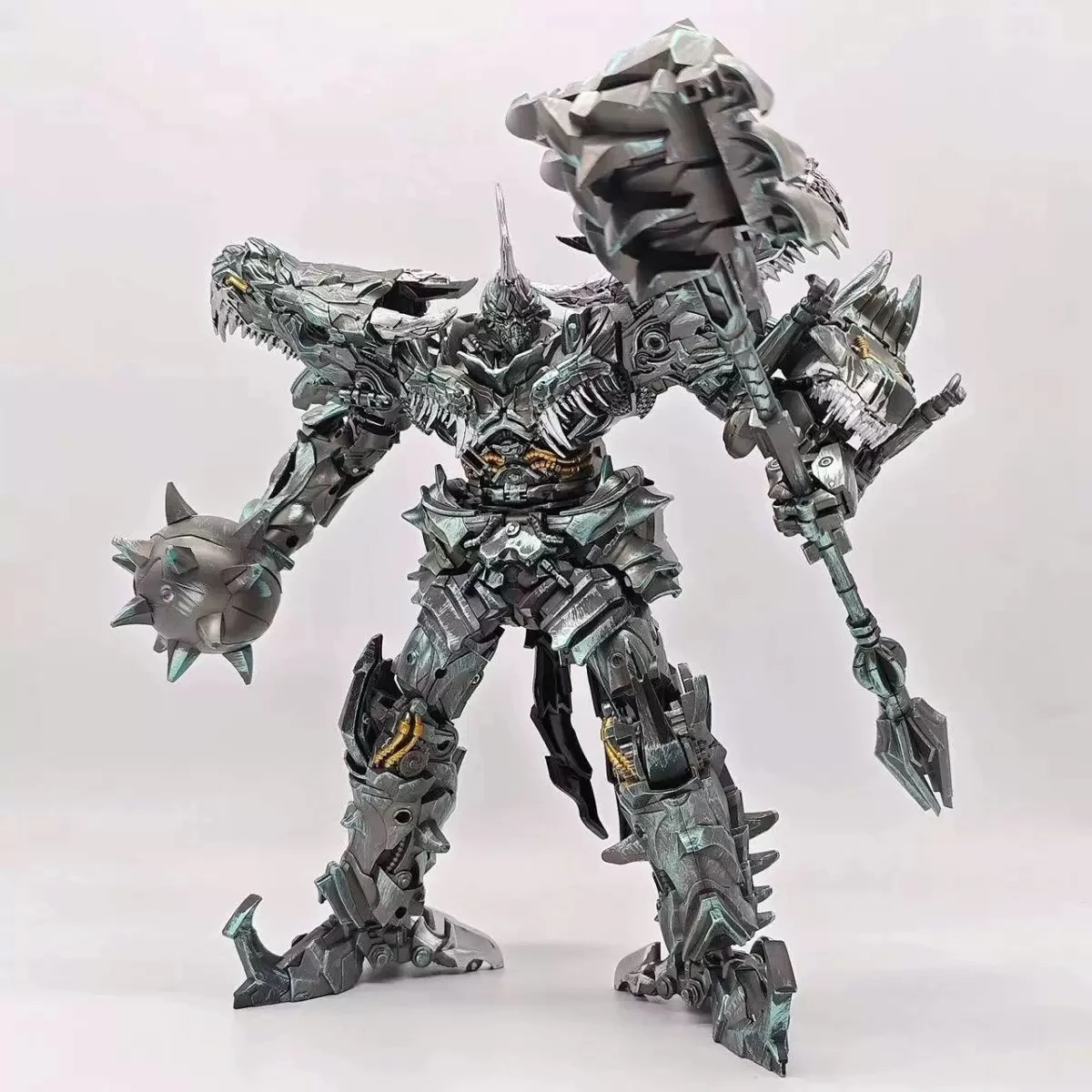 New Baiwei Transformation Toys TW-1034 TW1034 Grimlock Original Large 23cm Transformed Robot Action Figures Anime Model Gift