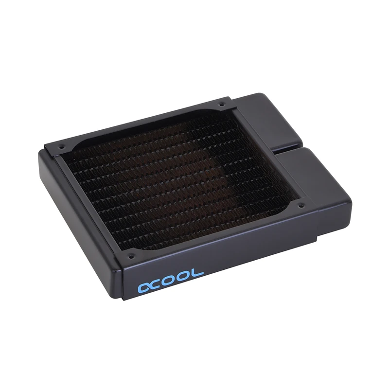 Alphacool NexXxoS ST25 Full Copper 120mm Radiator,151x120x25.5MM,Using For Computer Liquid Loop Build Water Cooling System