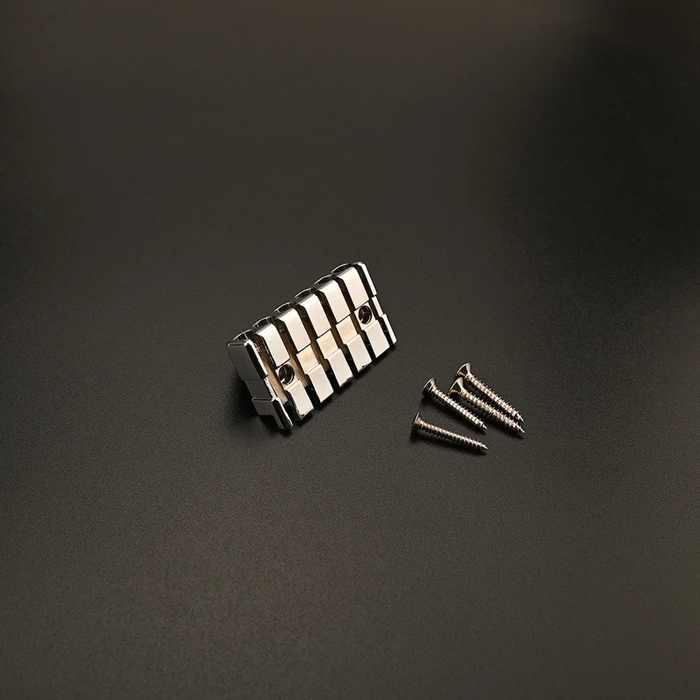 

1 set 1 Set Headless Guitar String Bridge Professional Replacement Parts Durable Guitar Playing Accessories High Performance