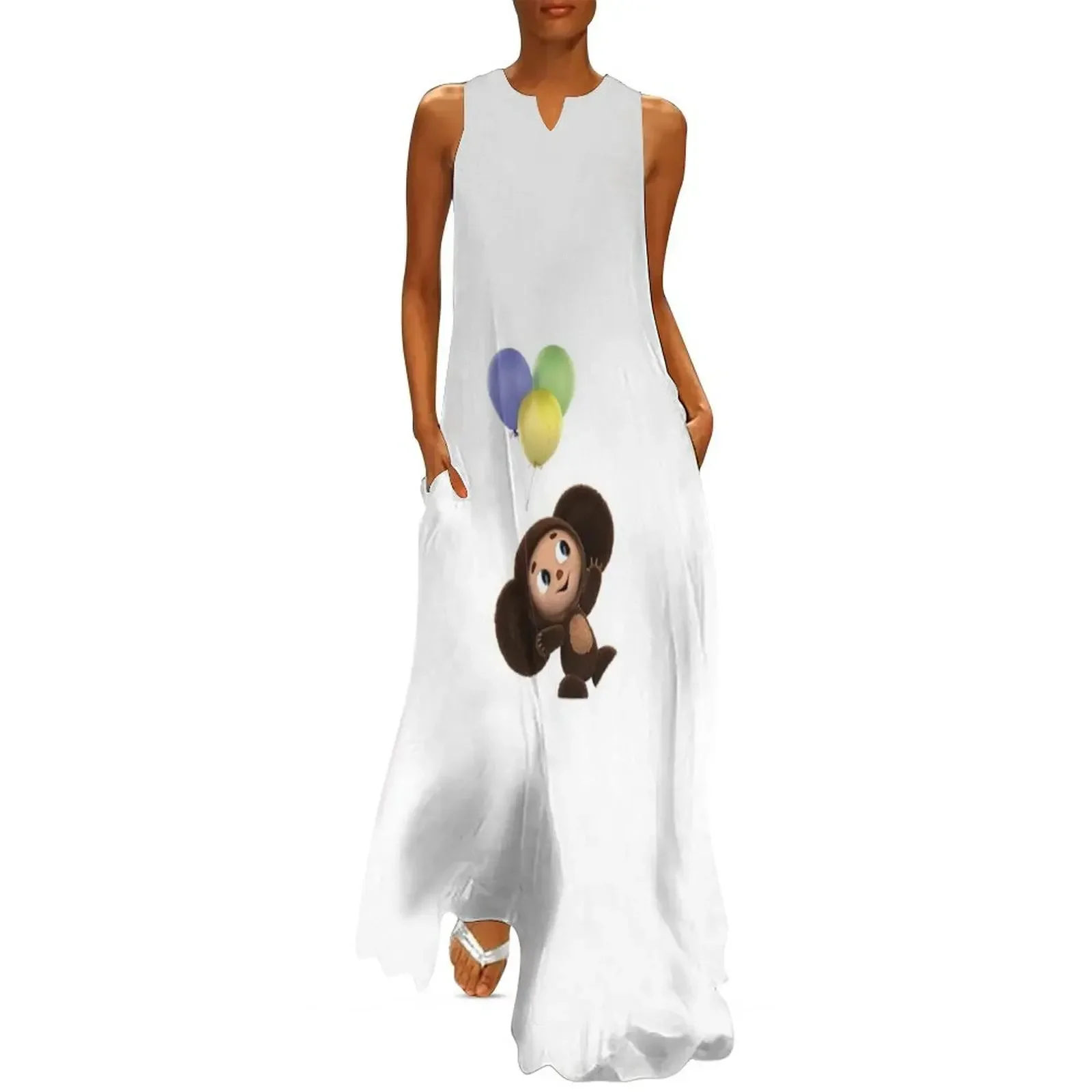 

cheburashka,чубурашка Long Dress clothes beach dress women's evening dresses Casual dresses Dress