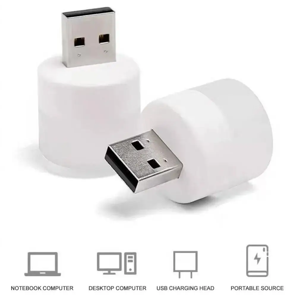 USB 라이트 5V 1W USB LED 램프 눈 보호 독서등 컴퓨터 독서등 모바일 전원 충전 북 램프 야간등