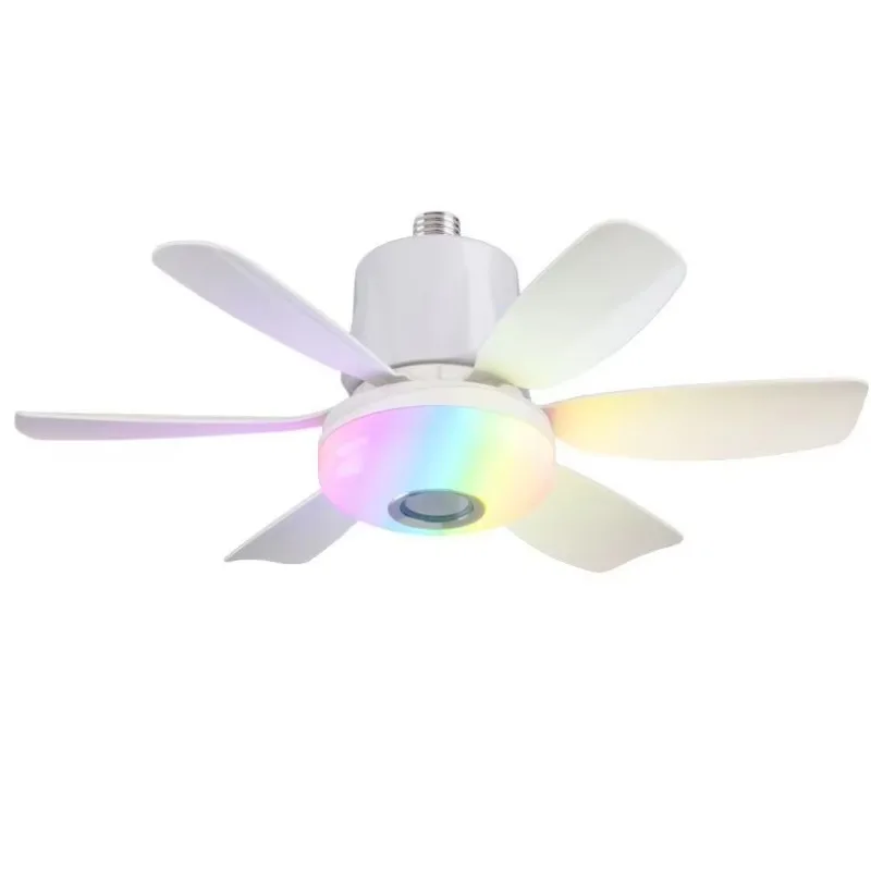 Modern LED Ceiling Fan Light With Remote Control Simple Design Light Fan Ceiling For Bedroom Dining Room Wholesale