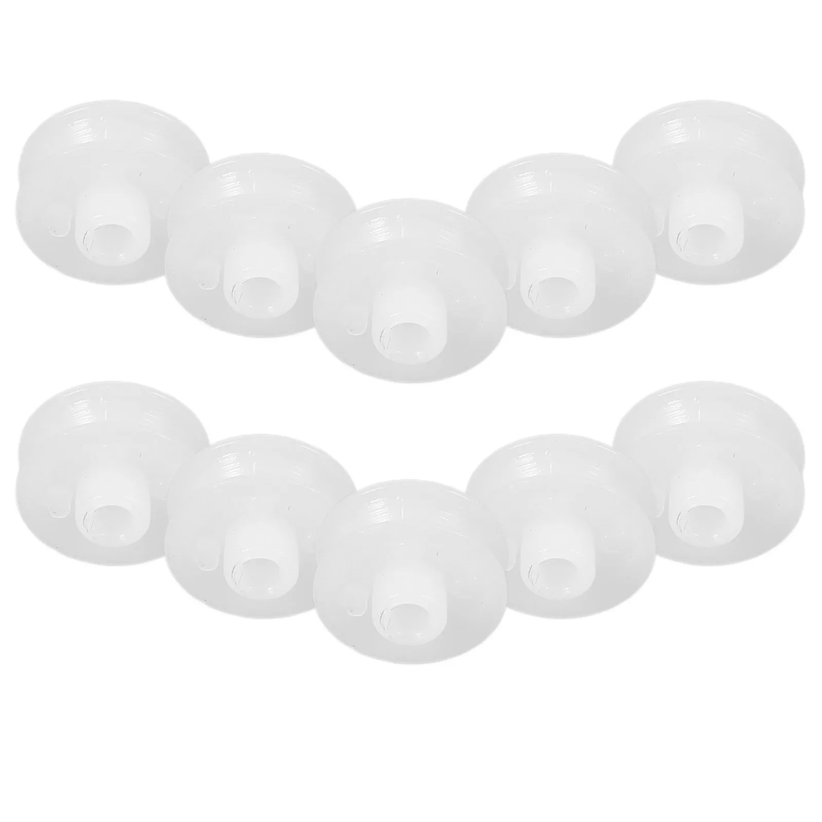 

10 Pcs Plastic Pulley Recorder Audio Cassette Supplies Player Accessories Recording Wheel