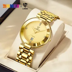 2023 Fashion Quartz Watch Mens Luxury Stainless Steel Strap Date Male Wristwatches Waterproof Time Ladies Clcok reloj hombre