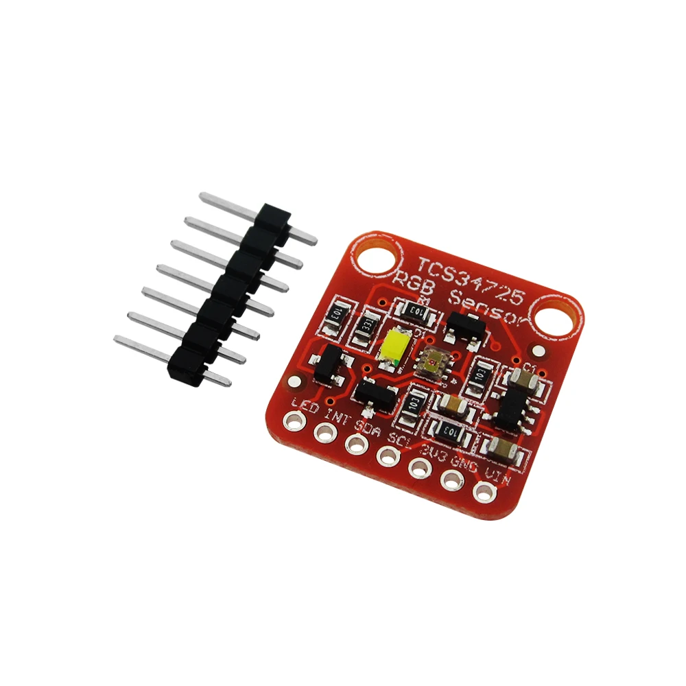 

5 шт. CJMCU-34725 TCS34725 TCS-34725 датчик цвета RGB датчик цвета модуль разработки красный