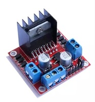 YYT Red plate L298N motor driver board stepper motor module Smart Car Robot L298,Dual H Bridge DC Stepper Motor,