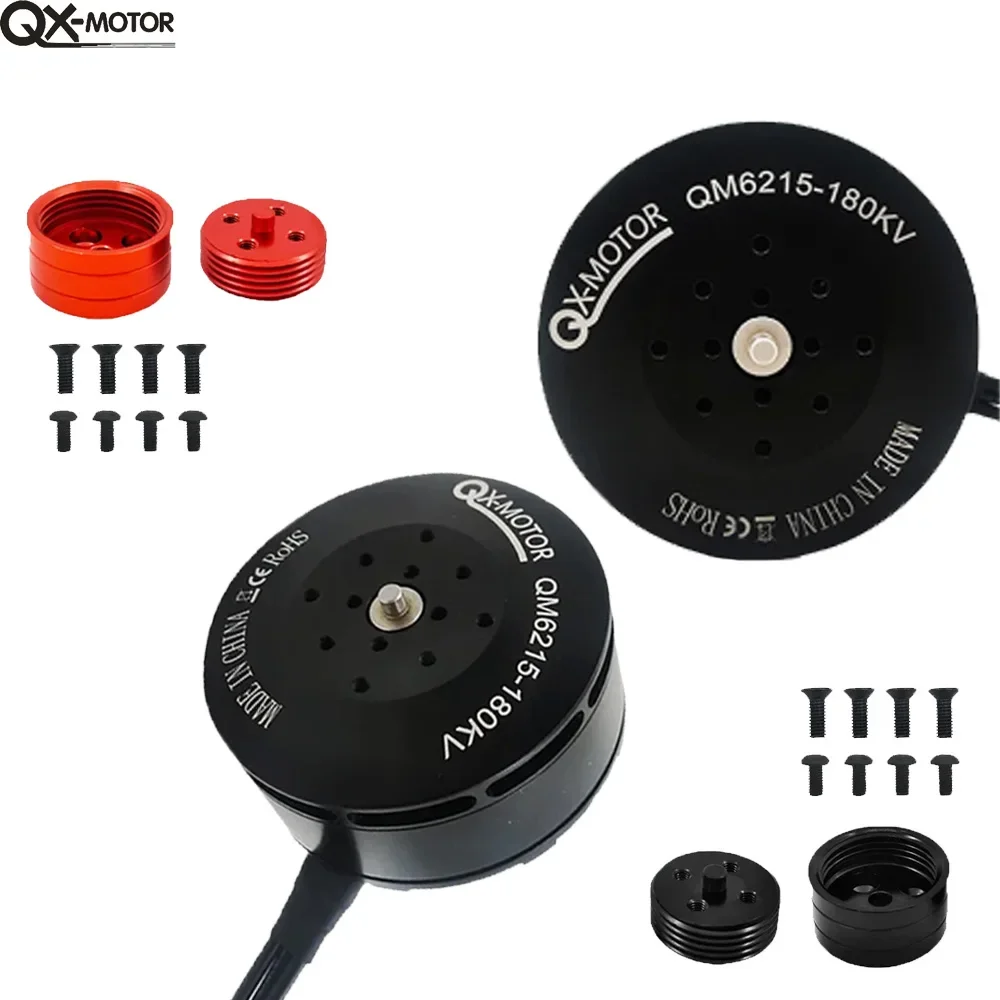 QX-Motor QM6215 180KV Brushless Motor CW CCW use 2255 2388 propeller For Six-axis RC Hexacopter Octacopter Motor Parts