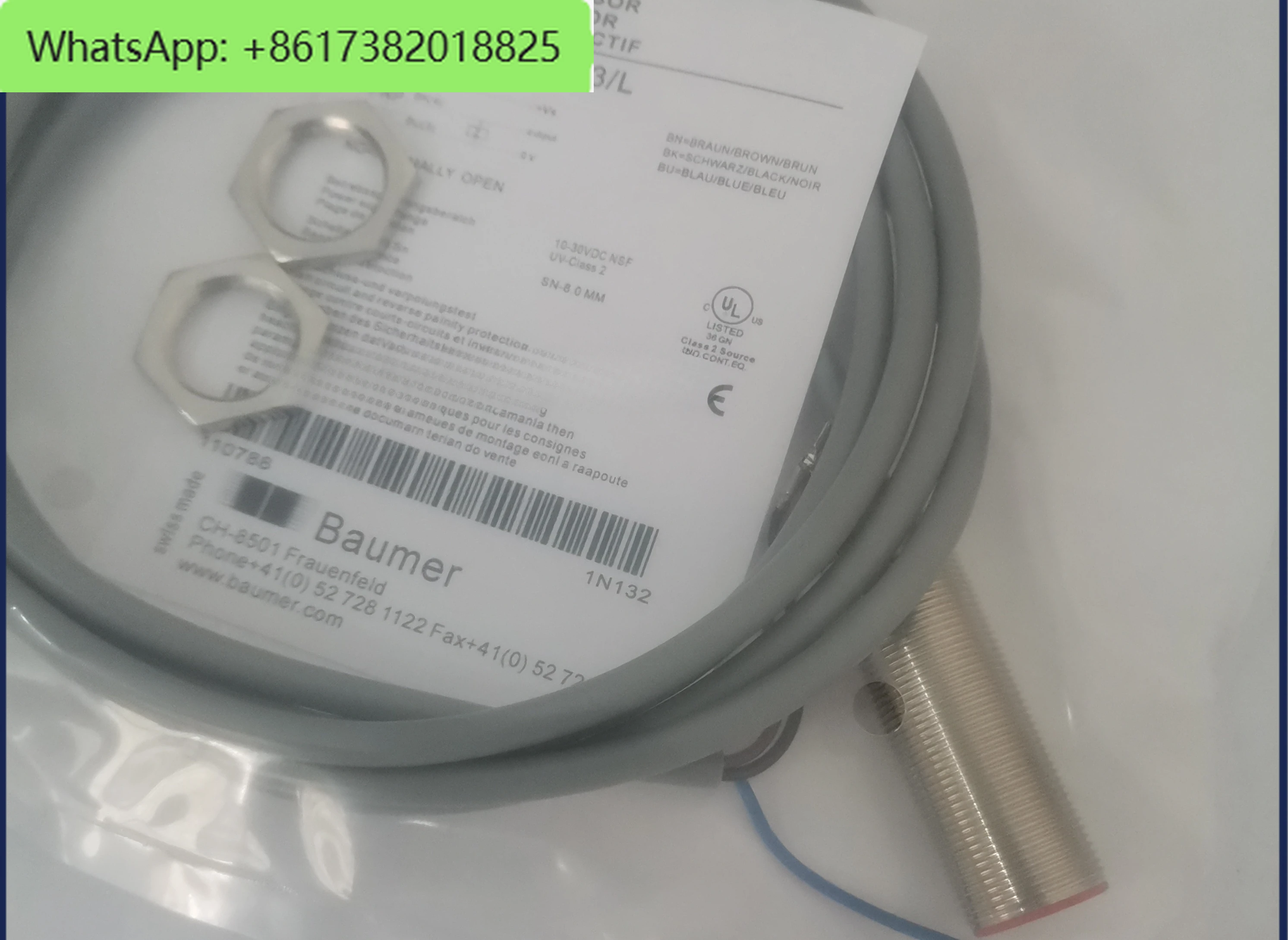 Proximity switch IGYX18P17E3/L IGYX18N17E3/L DC three wire PNP normally open sensor