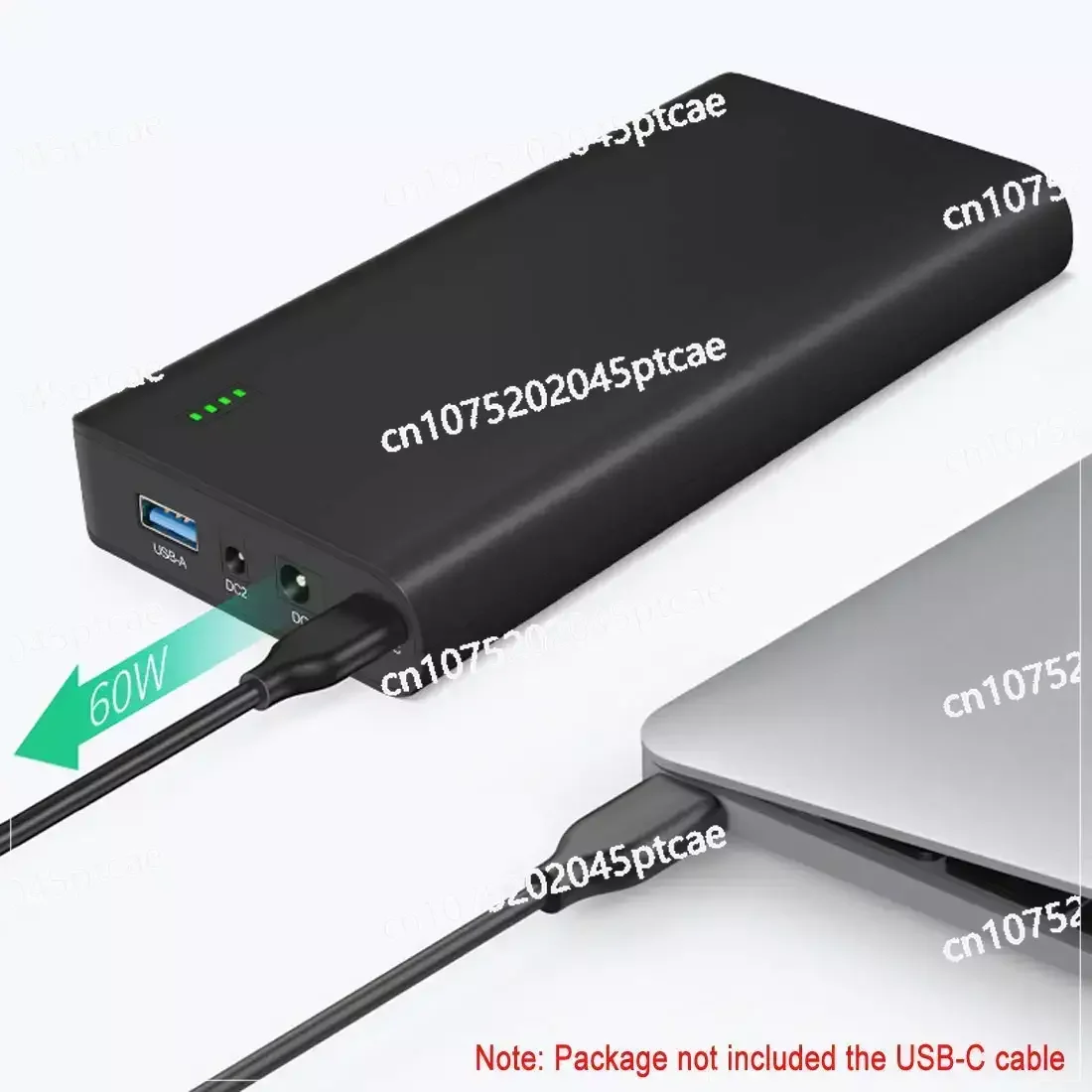 Rechargeable Lithium-ion Battery Pack, DC USB-C, 3.7V, 17500mAh, 64.75Wh, 18650, NB7102