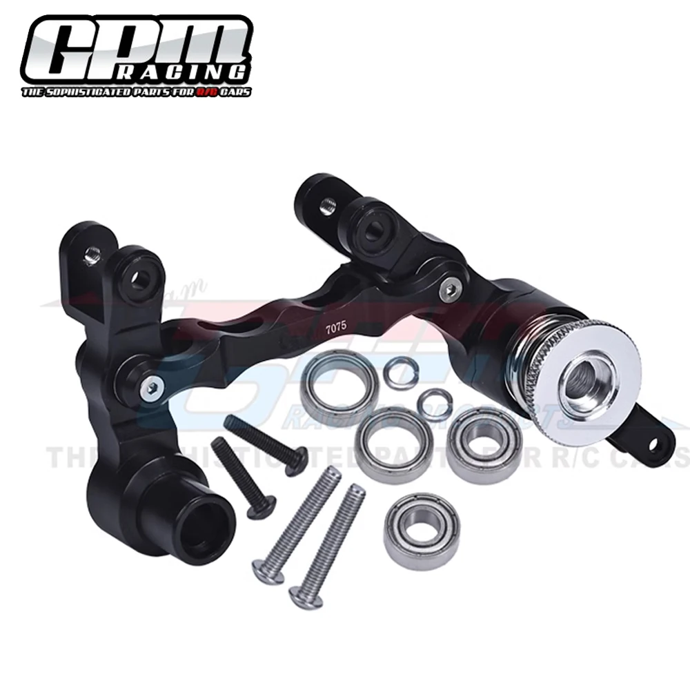 

GPM для TRAXXAS 1/5 X-MAXX 8S 4WD Monster Truck 77086-4 Детали для обновления радиоуправляемого автомобиля Металл 7075 Рулевое управление из алюминиевого сплава в сборе 7746