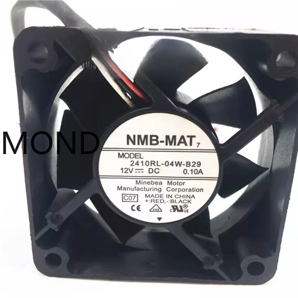 2410EL-04W-B29 NMB NMB-MAT Server Fan for Panasonic Drum Washing Machine Radiator Inverter Cooling Fan DC12V 6025 6CM 0.10A