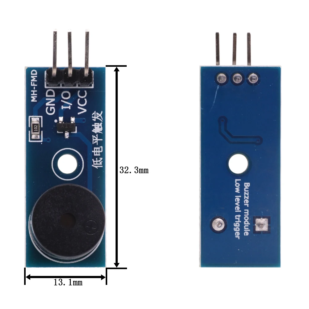 1/5/10PCS Active / Passive Buzzer Module DC 3.3-5V For Arduino Smart Car DIY Kit Low Level Trigger Control Board Sound Sensor