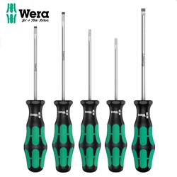 Wera 335シリーズスロット付きドライバー,超ハード,工業用グレード,拡張ドライバー,滑り止め