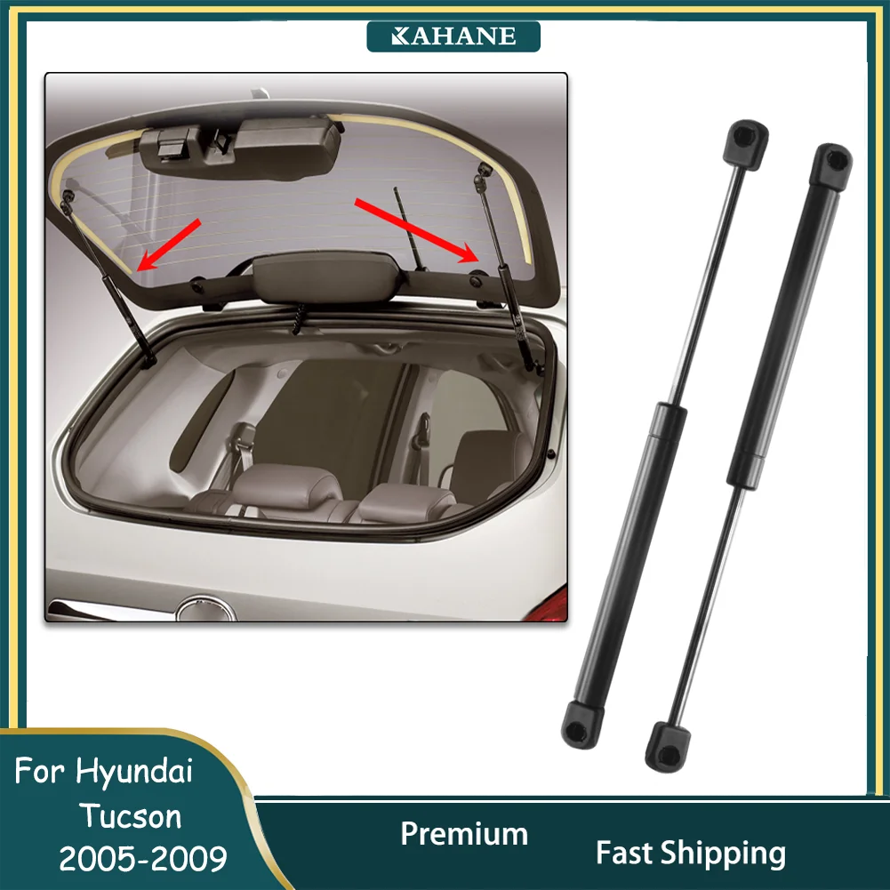 Pour Hyundai Tucson 2005-2009 2 pièces voiture fenêtre arrière verre ascenseur Support amortisseur arrière jambe de force accessoire