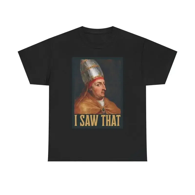 Ich habe das lustige T-Shirt aus schwerer Baumwolle gesehen