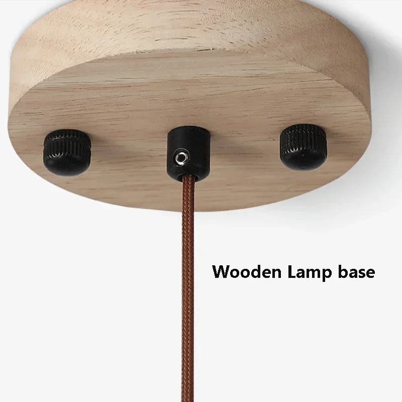 Lámpara colgante LED de piedra Natural, candelabro de travertino Retro nórdico para comedor, accesorios de iluminación para decoración del hogar